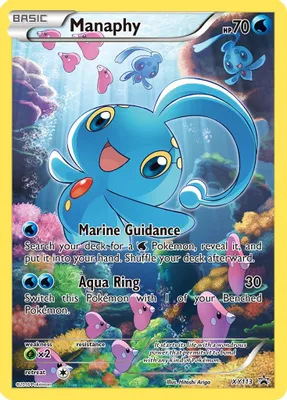 Manaphy from XY Promos