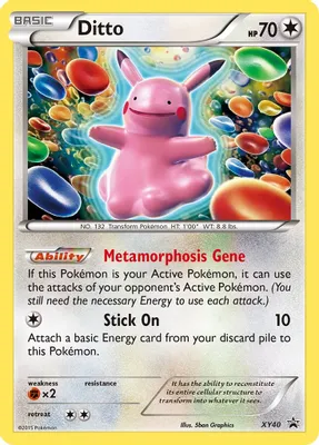 Ditto from XY Promos