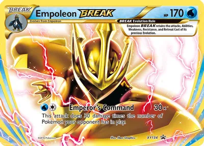 Empoleon BREAK from XY Promos