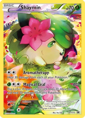 Shaymin - XY115 from XY Promos