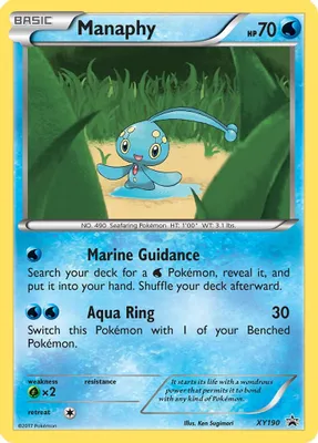 Manaphy - XY190 from XY Promos