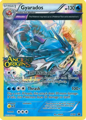 Gyarados - XY60 (Prerelease) from XY Promos