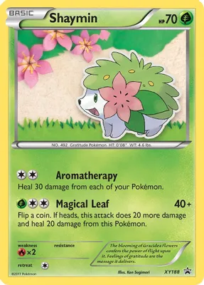 Shaymin - XY188 from XY Promos