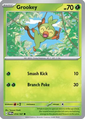 Grookey from SV06: Twilight Masquerade