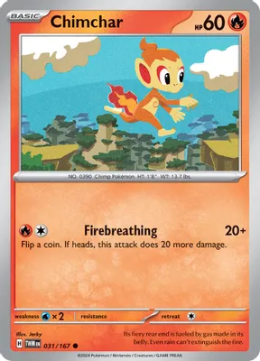 Chimchar from SV06: Twilight Masquerade