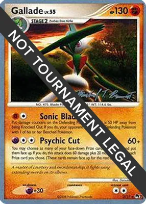 Gallade - 2010 (Michael Pramawat) from World Championship Decks