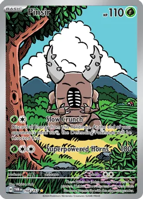 Pinsir - 168/167 from SV06: Twilight Masquerade