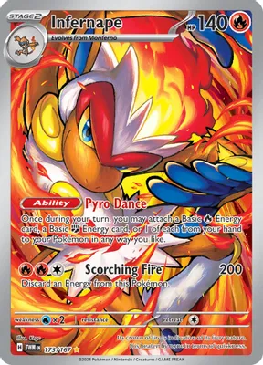 Infernape - 173/167 from SV06: Twilight Masquerade