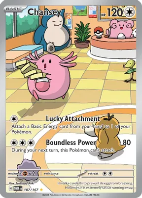 Chansey - 187/167 from SV06: Twilight Masquerade