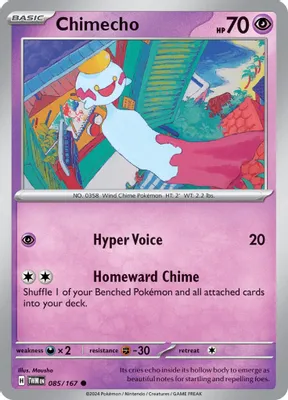 Chimecho - 085/167 from SV06: Twilight Masquerade