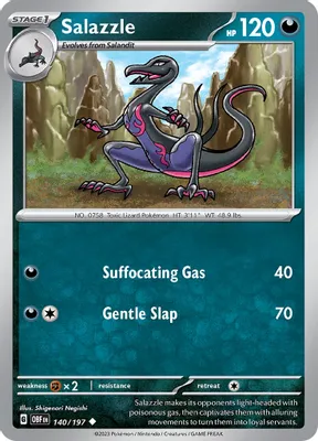 Salazzle from SV03: Obsidian Flames