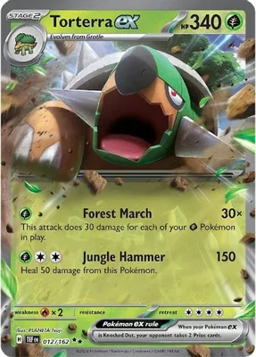 Torterra ex - 012/162 from SV05: Temporal Forces