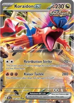 Koraidon ex from SV05: Temporal Forces