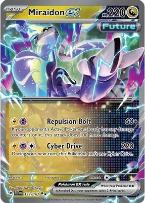 Miraidon ex from SV05: Temporal Forces