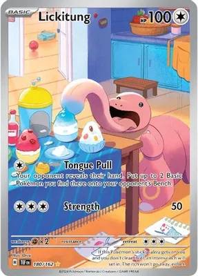 Lickitung - 180/162 from SV05: Temporal Forces