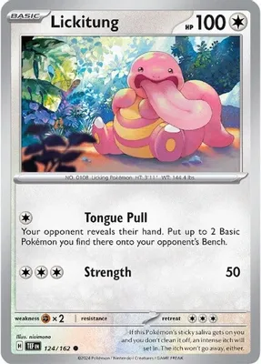 Lickitung - 124/162 from SV05: Temporal Forces