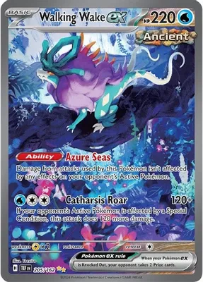 Walking Wake ex - 205/162 from SV05: Temporal Forces
