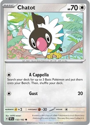 Chatot - 132/162 from SV05: Temporal Forces