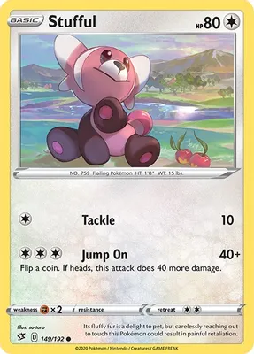 Stufful from SWSH02: Rebel Clash