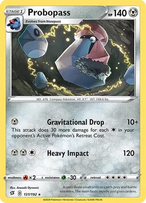 Probopass from SWSH02: Rebel Clash