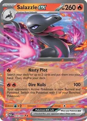 Salazzle ex - 016/088 from ME03: Perfect Order