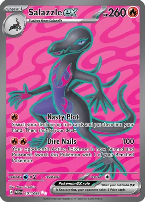 Salazzle ex - 101/088 from ME03: Perfect Order