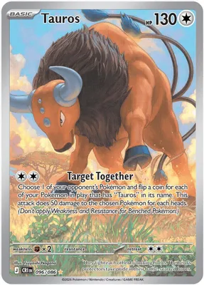 Tauros - 096/086 from ME04: Chaos Rising