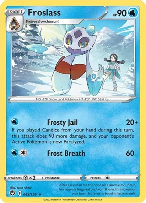Froslass from SWSH12: Silver Tempest
