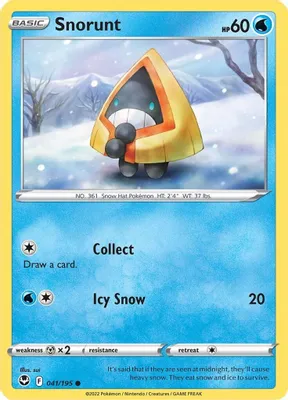 Snorunt from SWSH12: Silver Tempest