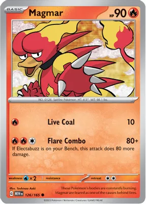 Magmar from SV: Scarlet & Violet 151