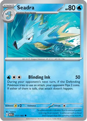 Seadra from SV: Scarlet & Violet 151