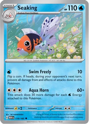 Seaking from SV: Scarlet & Violet 151