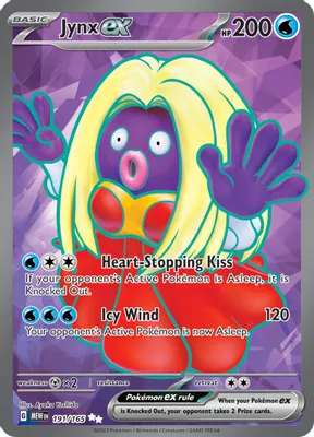 Jynx ex - 191/165 from SV: Scarlet & Violet 151