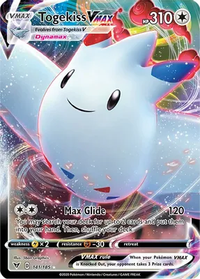 Togekiss VMAX from SWSH04: Vivid Voltage