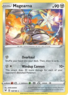 Magearna from SWSH04: Vivid Voltage