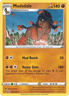 Mudsdale from SWSH04: Vivid Voltage