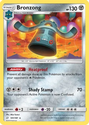 Bronzong from SM - Team Up