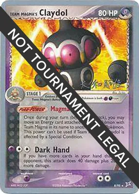 Team Magma's Claydol - 2004 (Tsuguyoshi Yamato) from World Championship Decks