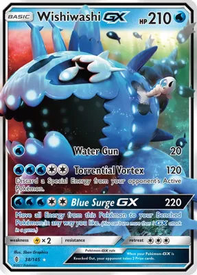 Wishiwashi GX from SM - Guardians Rising