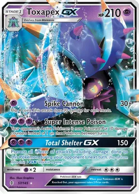 Toxapex GX from SM - Guardians Rising