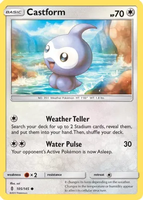 Castform from SM - Guardians Rising
