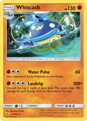 Whiscash from SM - Guardians Rising