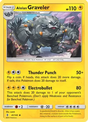 Alolan Graveler from SM - Guardians Rising