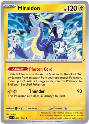 Miraidon - 028/084 (Non-Holo) from Deck Exclusives
