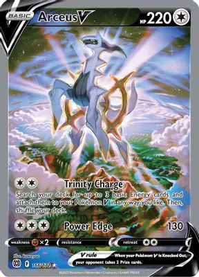 Arceus V (Alternate Full Art) from SWSH09: Brilliant Stars