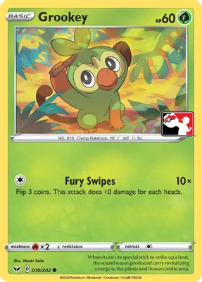 Grookey (Library Exclusive) from Miscellaneous Cards & Products