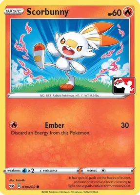 Scorbunny (Library Exclusive) from Miscellaneous Cards & Products