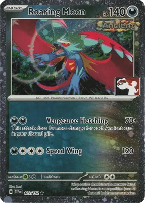 Roaring Moon - 109/162 (Cosmos Holo) from Prize Pack Series Cards