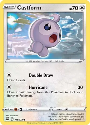 Castform from SWSH09: Brilliant Stars