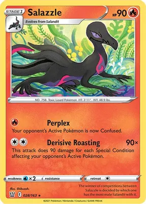 Salazzle from SWSH05: Battle Styles